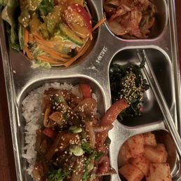 Lunch box with shrimp Lunch box with shrimp