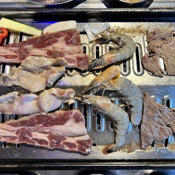 Seoul Jung Korean BBQ - Meats & seafood (Menu B) - Korean Near Me - Dublin, California
