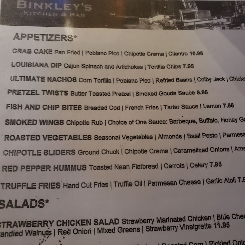Binkleys Kitchen & Bar - American Near Me - Indianapolis, Indiana Binkleys Kitchen & Bar - American Near Me - Indianapolis, Indiana