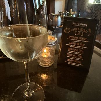 The Butchery- Steaks, Chops & Seafood - Pinot Grigio (on happy hour!) - Seafood Near Me - Arvada, Colorado The Butchery- Steaks, Chops & Seafood - Pinot Grigio (on happy hour!) - Seafood Near Me - Arvada, Colorado