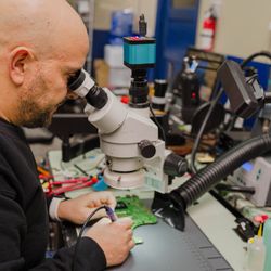 Certified Laptop Repair - Microscope