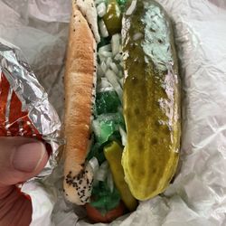 Buona - Chicago Hotdog with all the trimmings!