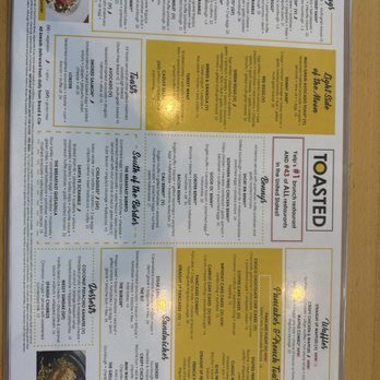 Toasted Gastrobrunch - Menu - Breakfast & Brunch Near Me - Oceanside, California