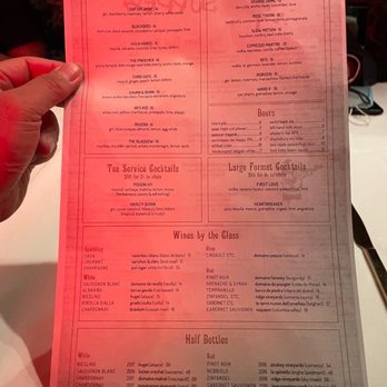 Yvonne's - Cocktail menu - New American Near Me - Boston, Massachusetts Yvonne's - Cocktail menu - New American Near Me - Boston, Massachusetts