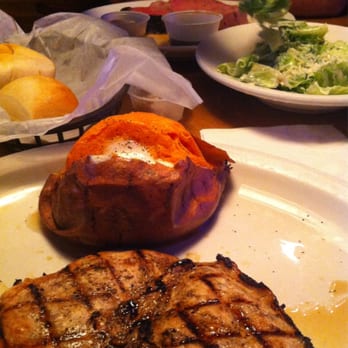 Texas Roadhouse - Grilled chicken w/ sweet potato n salad. Great deal. - Steakhouses Near Me - Marana, Arizona Texas Roadhouse - Grilled chicken w/ sweet potato n salad. Great deal. - Steakhouses Near Me - Marana, Arizona