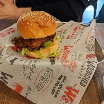 Woodshed Burgers - Crispy colonel - Burgers Near Me - Edmonton, Alberta