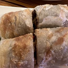 Rolled Pancakes W/roast Beef