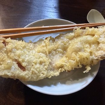 Udon Shin - Tempura Bacon from Carbonara, it is not like typical American Bacon. - Noodles Near Me - Mesa, Arizona