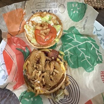 Burger King - Inside of whopper w fried onion special - Burgers Near Me - Havertown, Pennsylvania Burger King - Inside of whopper w fried onion special - Burgers Near Me - Havertown, Pennsylvania
