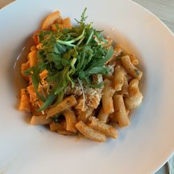 Beacheria - Pasta mit Scampi