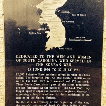 Memorial Park - Korean Memorial - Parks Near Me - Columbia, South Carolina Memorial Park - Korean Memorial - Parks Near Me - Columbia, South Carolina