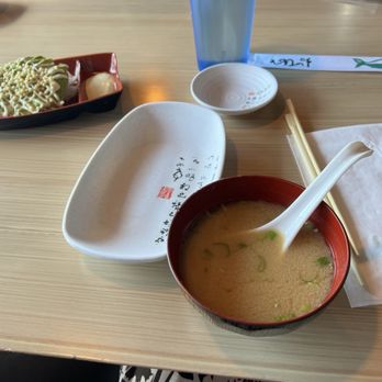 Sushi Daiyo - Rich and very hot, the miso soup was incredible. - Sushi Bars Near Me - Colorado Springs, Colorado