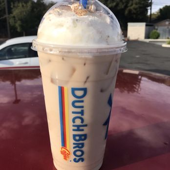 Dutch Bros Coffee - Iced Horchata Chai Latte (medium) - So friggin' DELICIOUS!!! - Coffee & Tea Near Me - Fairfield, California Dutch Bros Coffee - Iced Horchata Chai Latte (medium) - So friggin' DELICIOUS!!! - Coffee & Tea Near Me - Fairfield, California