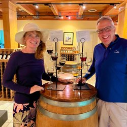 Bordeleau Vineyards & Winery - Sampling the wines