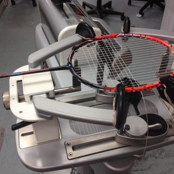 Bay Badminton Center - The Yonex Nanoray Z Speed strung w/ Yonex ES5 Protech Machine - Sports Clubs Near Me - Milpitas, California Bay Badminton Center - The Yonex Nanoray Z Speed strung w/ Yonex ES5 Protech Machine - Sports Clubs Near Me - Milpitas, California