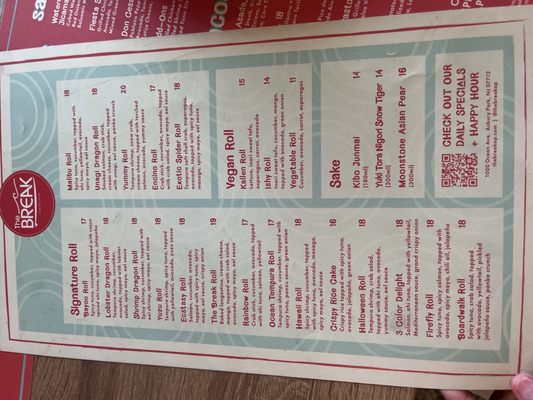Menu photo 4 The Break Asbury Park, NJ