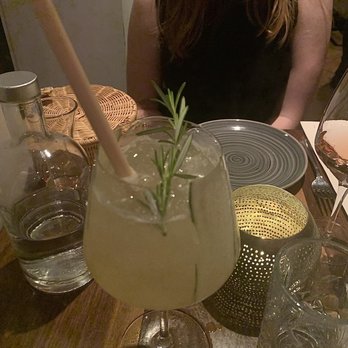 Leyla - The Botanist cocktail - Turkish Near Me - New York, New York