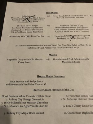Menu photo 2 The Bent Elbow Kitchener, ON Menu photo 2 The Bent Elbow Kitchener, ON