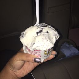 The correct amount of ice cream that should be given in a regular The correct amount of ice cream that should be given in a regular