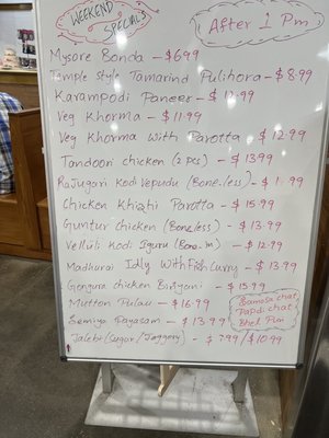 Menu photo 1 Taaza Mart Tampa, FL