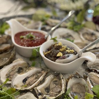Taste Fusion - Oysters were so fresh and delicious but the sauce, OMG!!! Delish! - Personal Chefs Near Me Taste Fusion - Oysters were so fresh and delicious but the sauce, OMG!!! Delish! - Personal Chefs Near Me