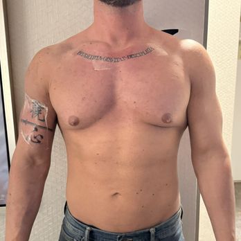 Shittyboy Tattoos - Chest photo of chest tattoo and right arm bicep tattoo. - Tattoo Near Me - Las Vegas, Nevada Shittyboy Tattoos - Chest photo of chest tattoo and right arm bicep tattoo. - Tattoo Near Me - Las Vegas, Nevada