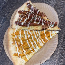 Delizia Pizza - Buffalo Chicken Pizza BBQ Chicken Pizza