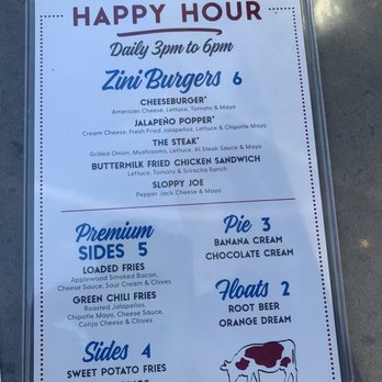 Zinburger - Happy hour menu - Burgers Near Me - Tucson, Arizona Zinburger - Happy hour menu - Burgers Near Me - Tucson, Arizona