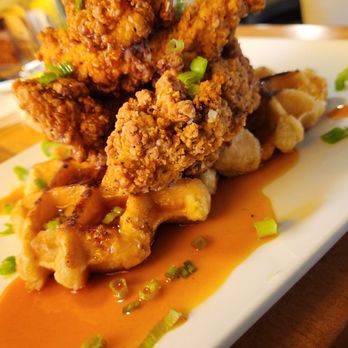 Toasted Gastrobrunch - Crispy Chicken + Waffles - Breakfast & Brunch Near Me - Las Vegas, Nevada