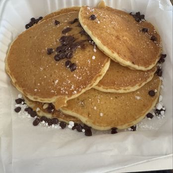 Original Pancake House - Pancakes ordered with extra chocolate chips... - Breakfast & Brunch Near Me - Williamsville, New York Original Pancake House - Pancakes ordered with extra chocolate chips... - Breakfast & Brunch Near Me - Williamsville, New York