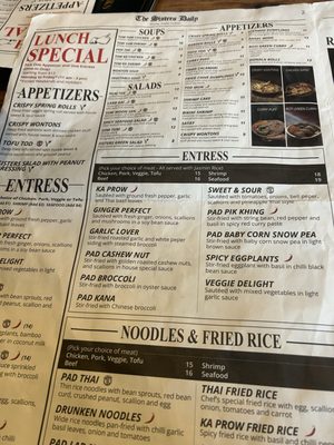 Menu photo 4 Sisters Thai Fairfax, VA