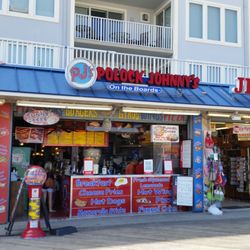 Open for business at Polock Johnny's on the Boards... #oceancitycool #ocmd