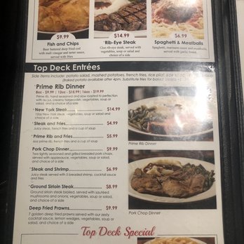Top Deck Restaurant - Menu - American Near Me - Reno, Nevada Top Deck Restaurant - Menu - American Near Me - Reno, Nevada
