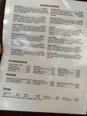 Menu photo 4 The Rathskeller Indianapolis, IN Menu photo 4 The Rathskeller Indianapolis, IN