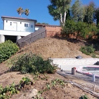 Flores Artscape - Before shot. - Landscaping Near Me - Los Angeles, California