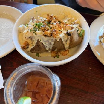 The Little Big Cup - Bloody Mary and seafood stuffed baked potato - Coffee & Tea Near Me - Arnaudville, Louisiana The Little Big Cup - Bloody Mary and seafood stuffed baked potato - Coffee & Tea Near Me - Arnaudville, Louisiana