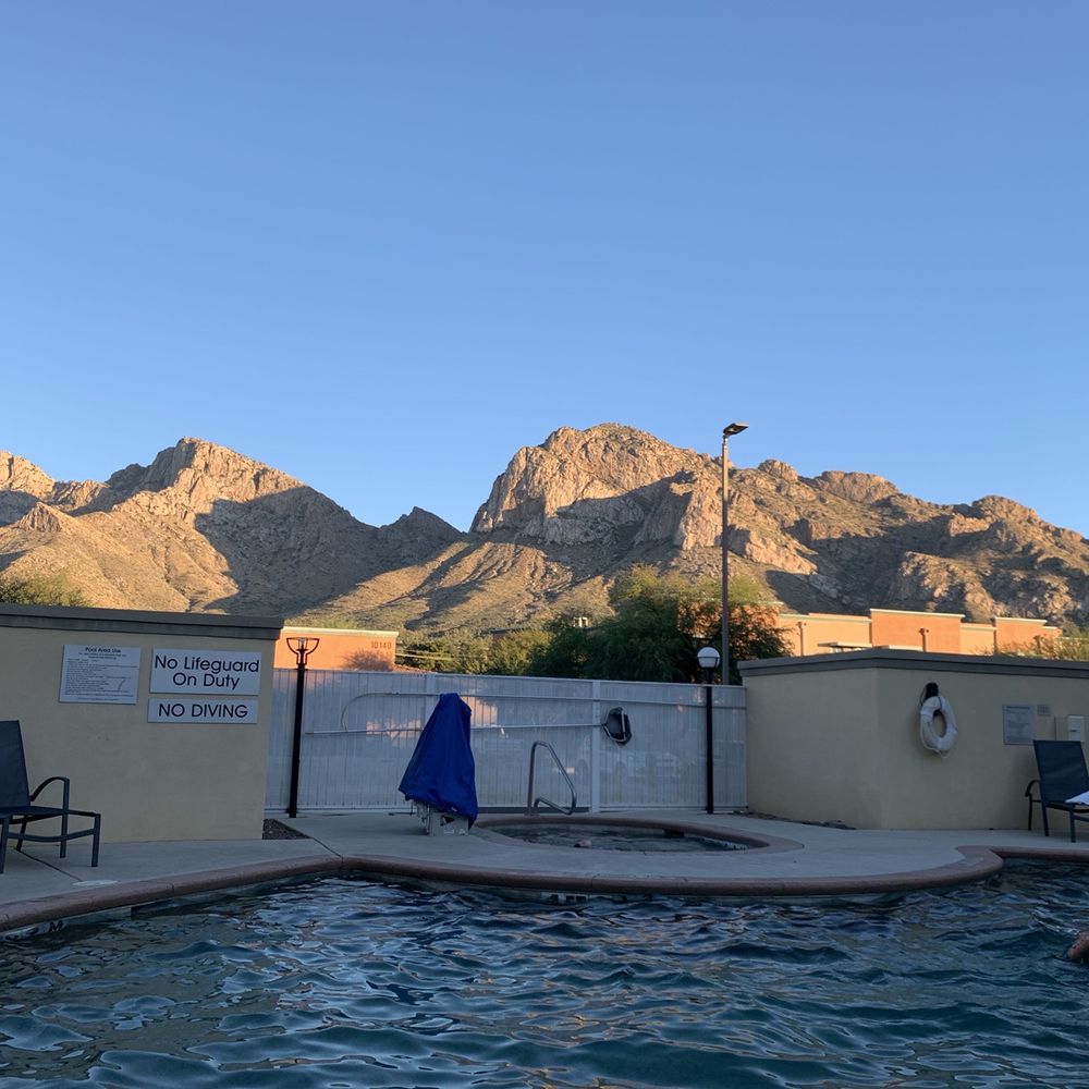 Fairfield by Marriott Inn & Suites Tucson North/Oro Valley - View from pool - Hotels Near Me - Oro Valley, Arizona