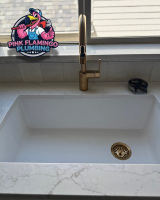 Pink Flamingo Plumbing by null