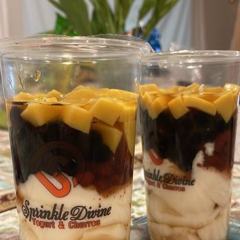 Sprinkle Divine - Sweet tofu with red bean, egg pudding and tapioca! Divine Goodness! - Ice Cream & Frozen Yogurt Near Me - Portland, Oregon