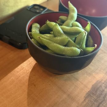 Daigo Sushi Roll Bar - Edamame (served cold) - Sushi Bars Near Me - Brooklyn, New York Daigo Sushi Roll Bar - Edamame (served cold) - Sushi Bars Near Me - Brooklyn, New York