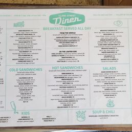 Clark Street Diner - Menu - Sep 3, 2023 - sushi, menu, sushi and sashimi, sashimi - Diners Near Me - Los Angeles, California