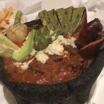 Los Agaves - Steak Molcajetes- delish! - New American Near Me - Santa Barbara, California
