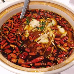 Sichuan House - Szechuan fish filet...so spicy, they bite!!