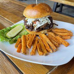 Beer Garden - Pulled Pork Sandwich