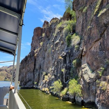 Desert Belle Cruises - Close to the rocks. - Tours Near Me - Mesa, Arizona Desert Belle Cruises - Close to the rocks. - Tours Near Me - Mesa, Arizona