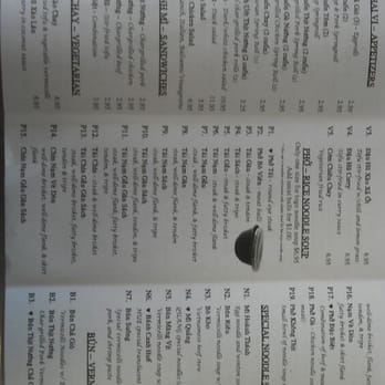 Simply Pho - Take-out menu 2 :) - Vietnamese Near Me - Houston, Texas