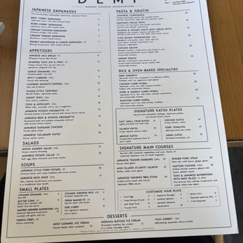 DEMI - Japanese Near Me - Palo Alto, California