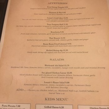 Lonnie's - Menu - Caterers Near Me - Lake Mary, Florida