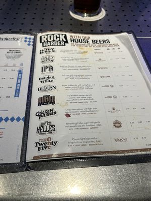 Menu photo 2 Yard House Las Vegas, NV