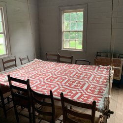 John Jay French House - Quilt frame